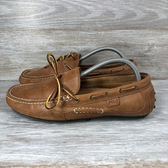 Polo Ralph Lauren Mens Wyndings Leather 